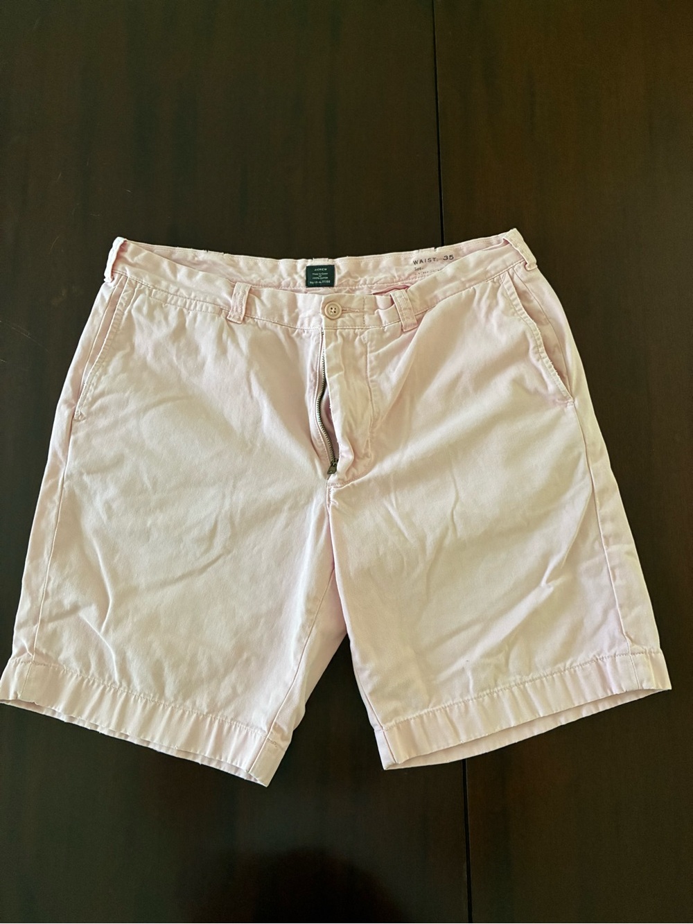 J. Crew Light Pink Men’s Stanton Shorts - Waist 35